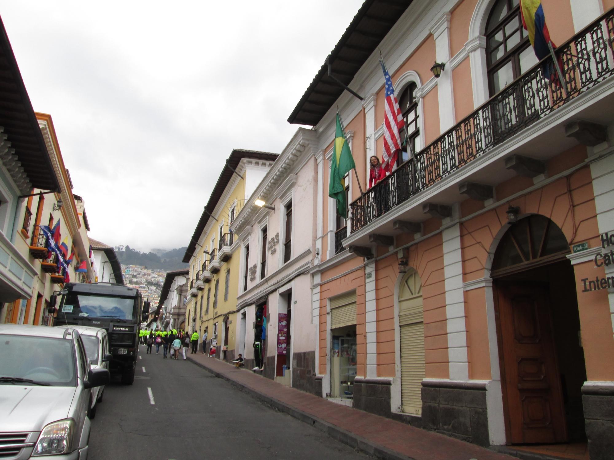 Hotel Catedral Quito Kültér fotó